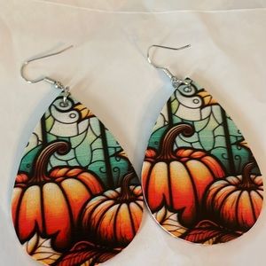 Pumpkin earrings